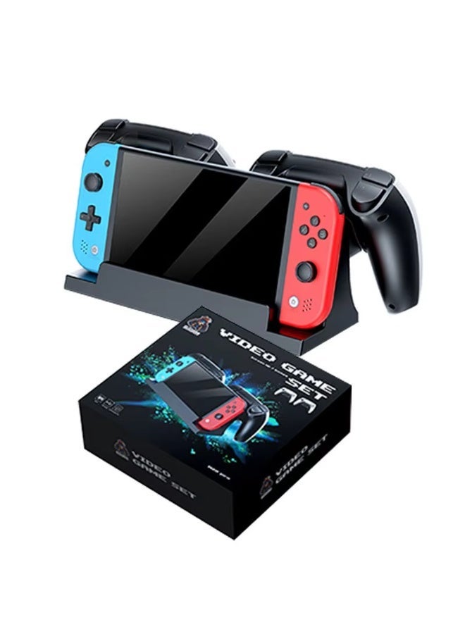 M20 Pro Video Game Set with 7-Inch HD Screen | Portable Gaming Console | Dual Controllers Included | Retro & Casual Games | USB Powered